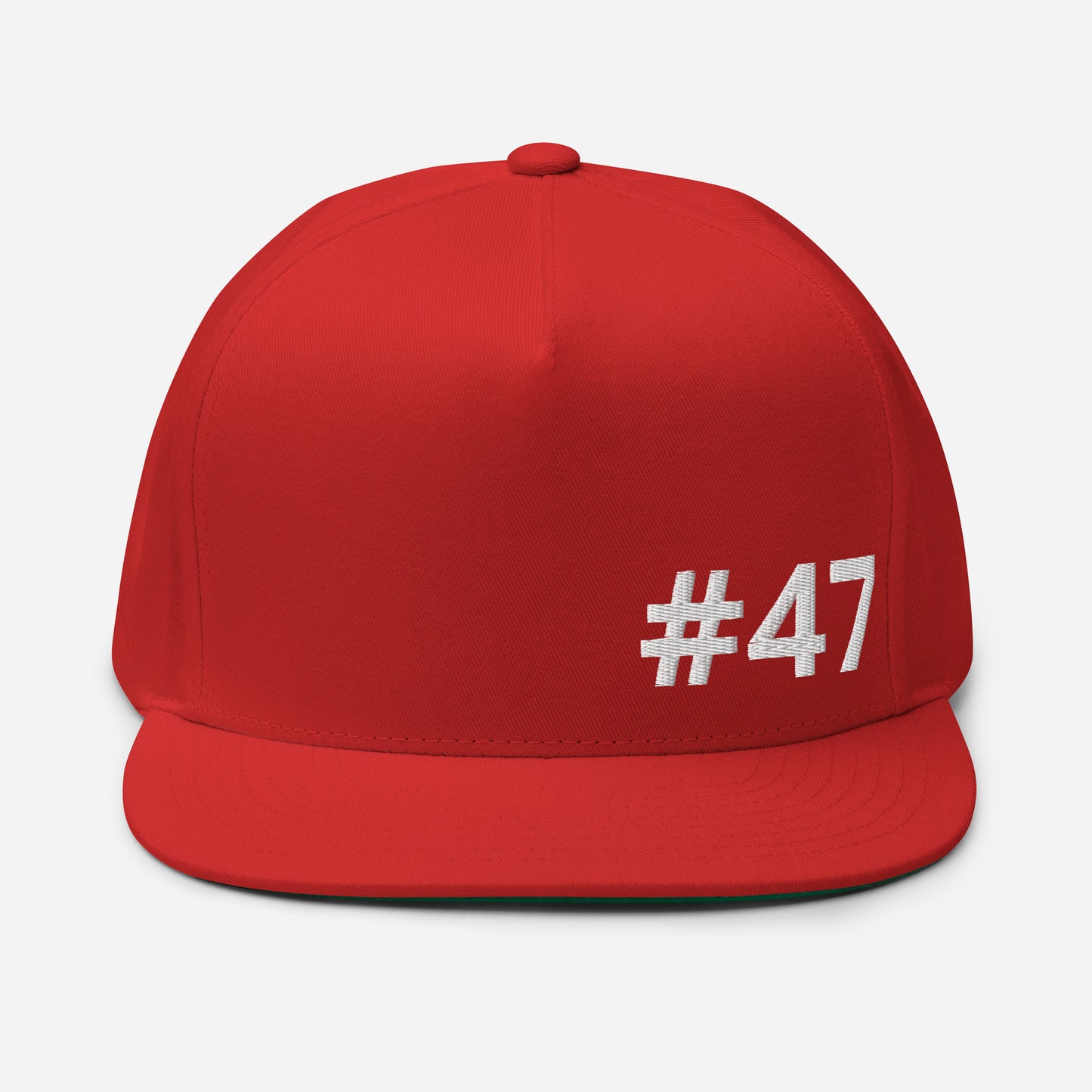 #47 Snapback "Style B" Flat Bill Cap
