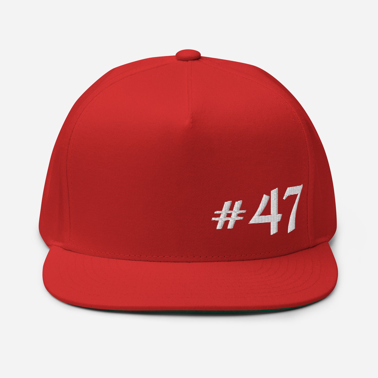 #47 Snapback "Style A" Flat Bill Cap