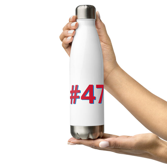 #47 "Style B" Stainless steel water bottle